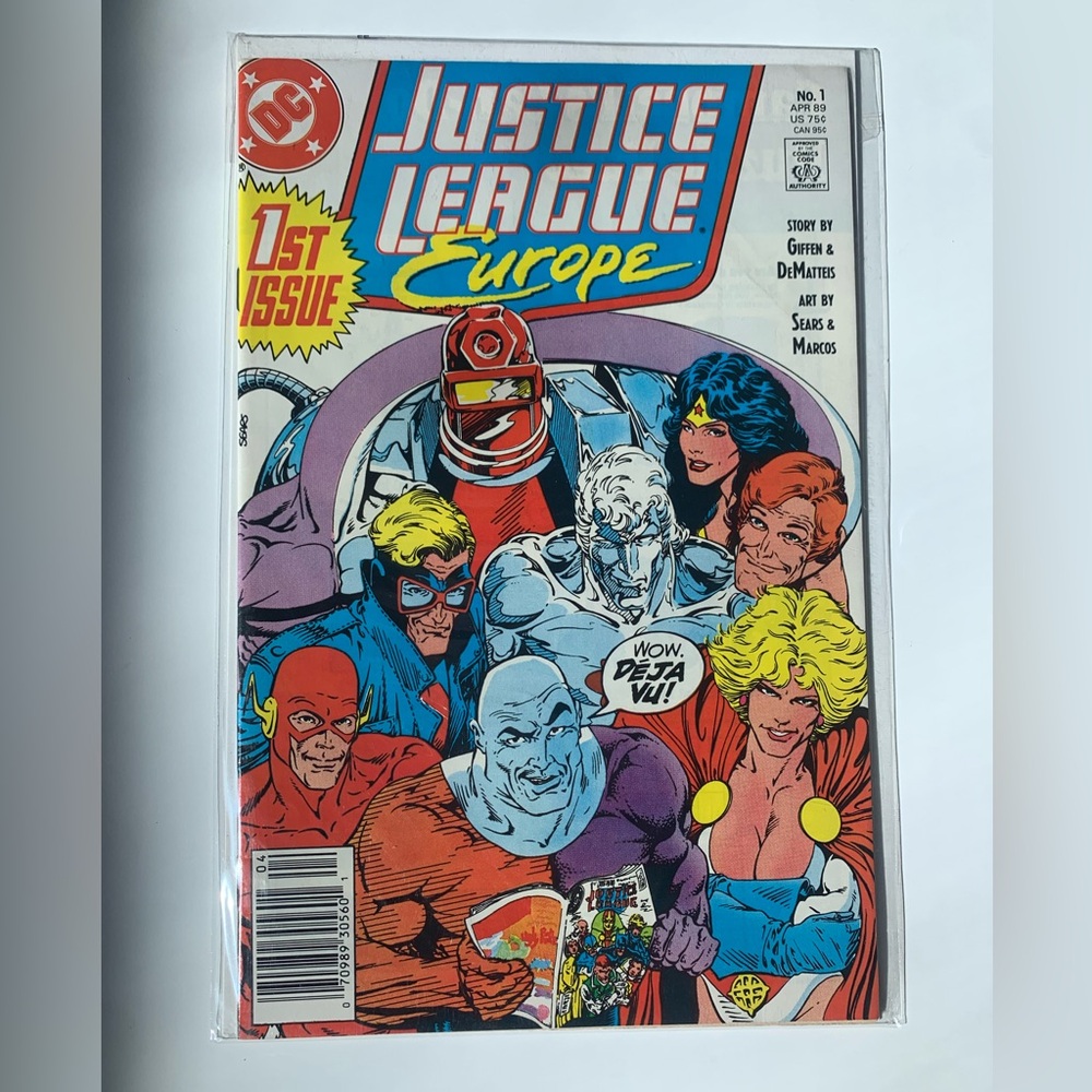 Justice League Europe First Edition Comic #1